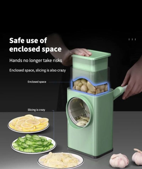 4 In 1 Handheld Electric Vegetable Cutter Chili Slicer - Image 3