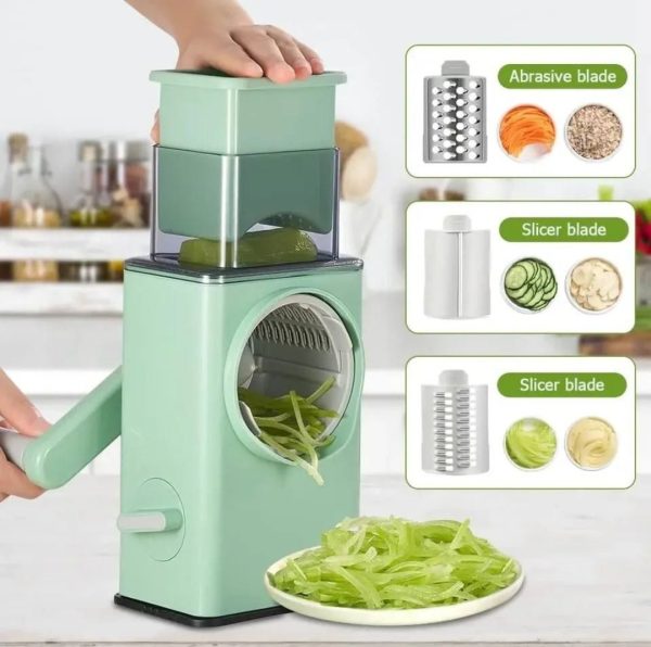 4 In 1 Handheld Electric Vegetable Cutter Chili Slicer - Image 4