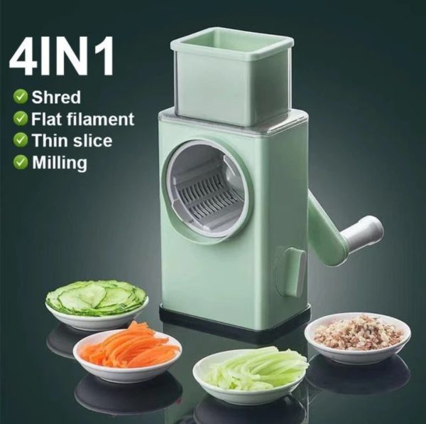 4 In 1 Handheld Electric Vegetable Cutter Chili Slicer - Image 5